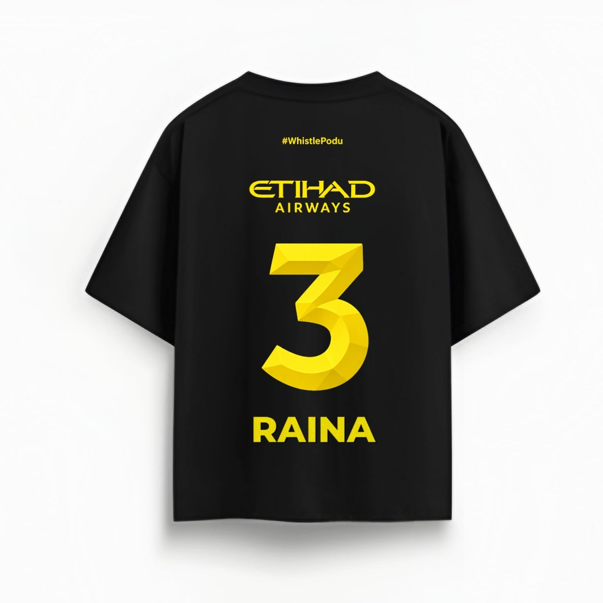 Chinna Thala: Yellow Army Edition Oversized Tee