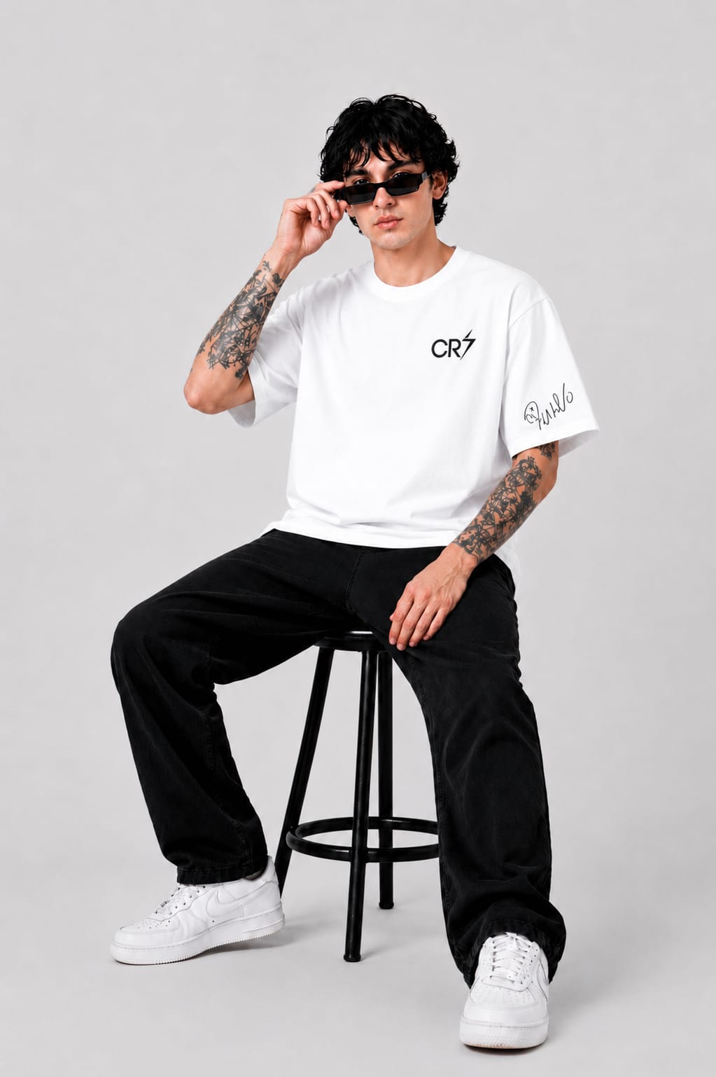 CR7: Legacy Art Graphic Oversized Tee