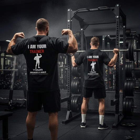 The Trainer Edition | Men's Oversized Tee