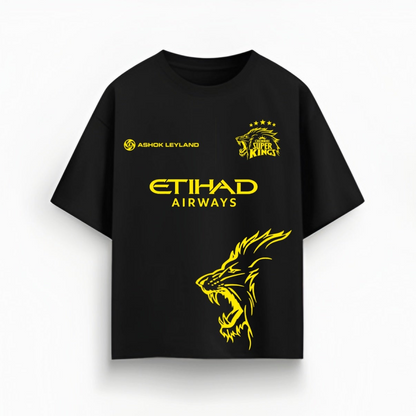 Chinna Thala: Yellow Army Edition Oversized Tee
