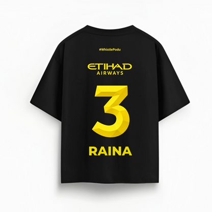 Chinna Thala: Yellow Army Edition Oversized Tee
