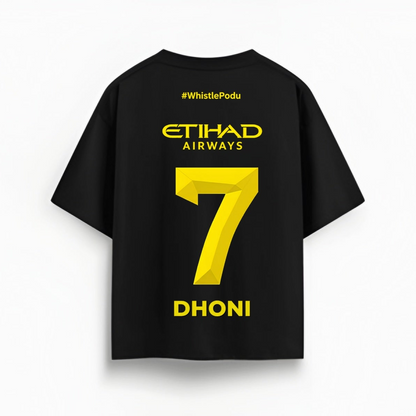 Thala: Yellow Army Edition | Customized Oversized Tee