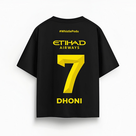 Thala: Yellow Army Edition | Customized Oversized Tee
