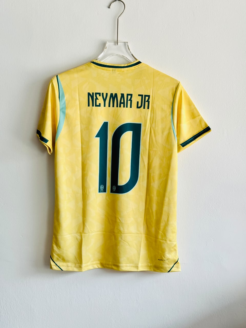 Premium Embroidered Brazil Jersey – Neymar Jr #10