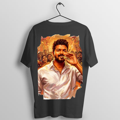 TVK Vijay: Whistle For Change – Round Neck Tshirt