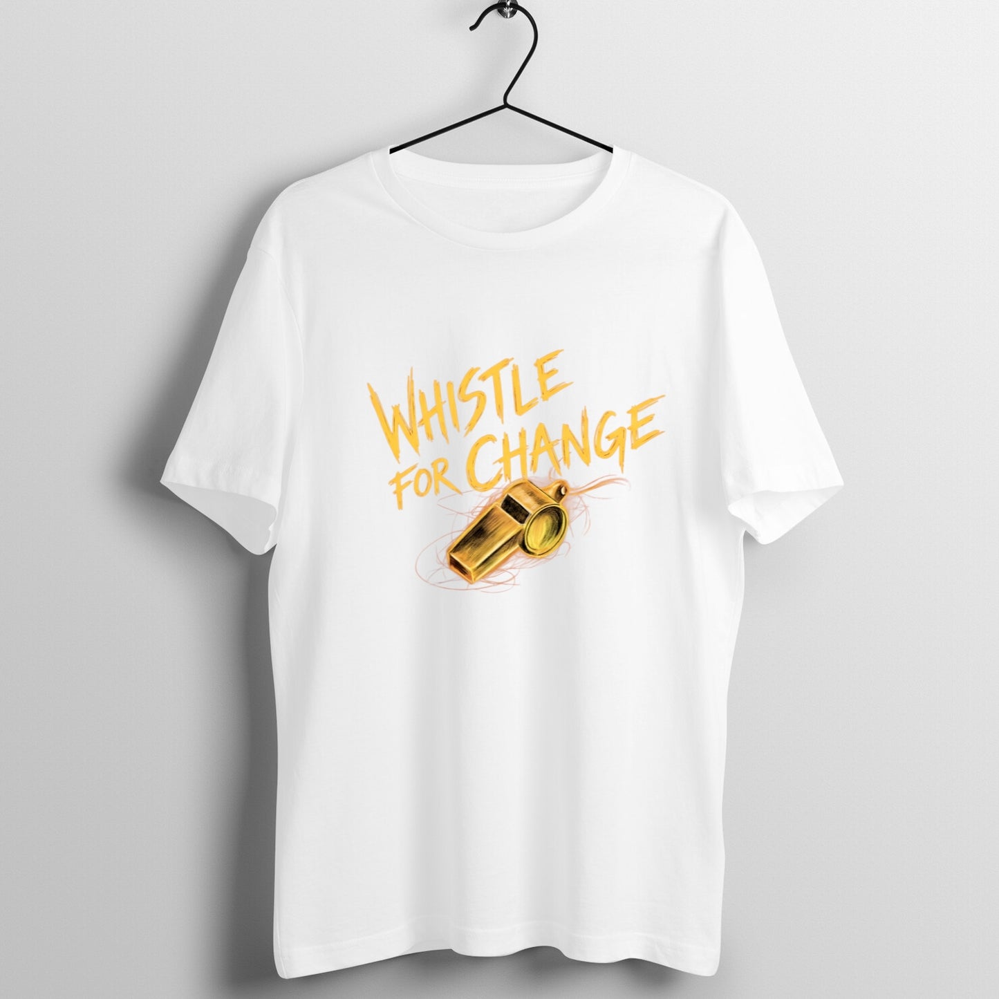 TVK Vijay: Whistle For Change – Round Neck Tshirt