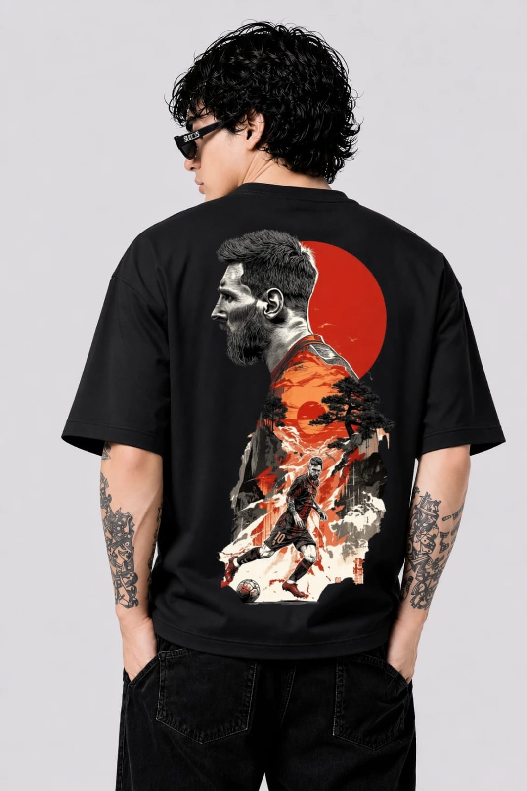 Messi Japanese Artistic Edition - Oversized Tee