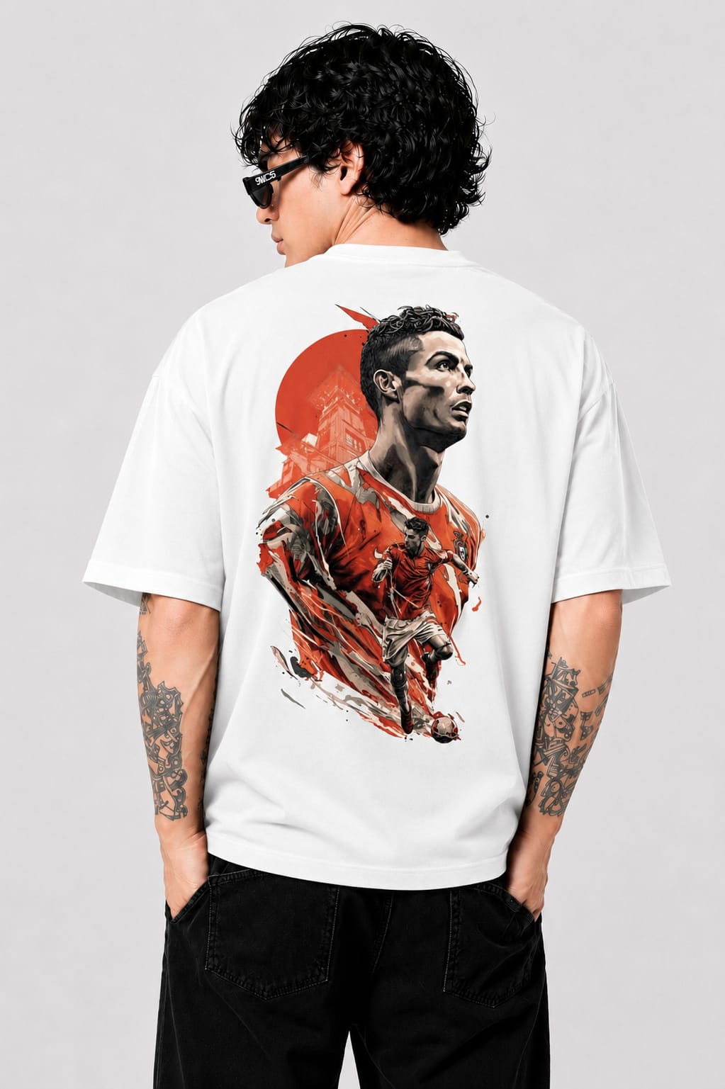 CR7: Legacy Art Graphic Oversized Tee