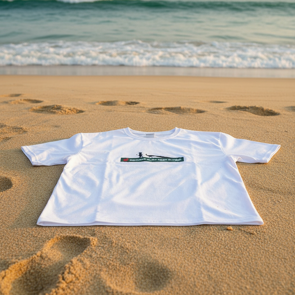 THIRUCHENDUR: Ocean of Compassion Oversized Tee
