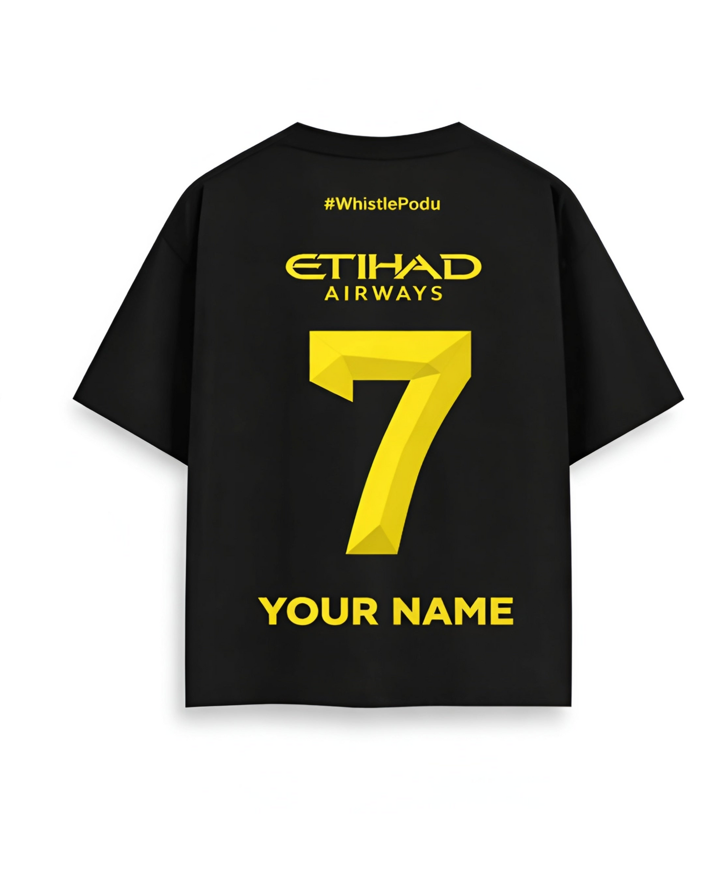 Thala: Yellow Army Edition | Customized Oversized Tee