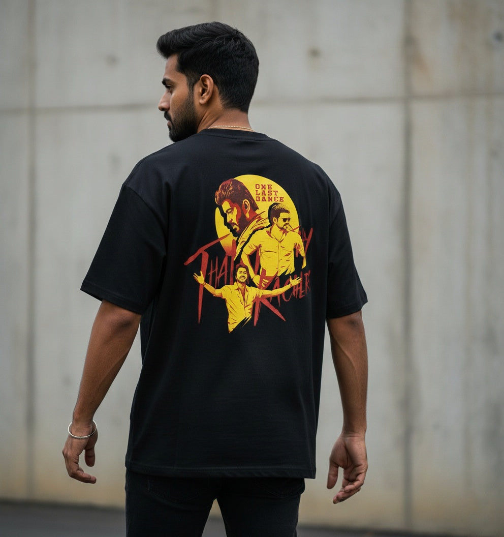 The Jana Nayagan 'One Last Dance'  Oversized Tee