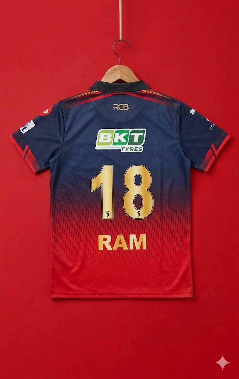 RCB 2026 Jersey - Replica