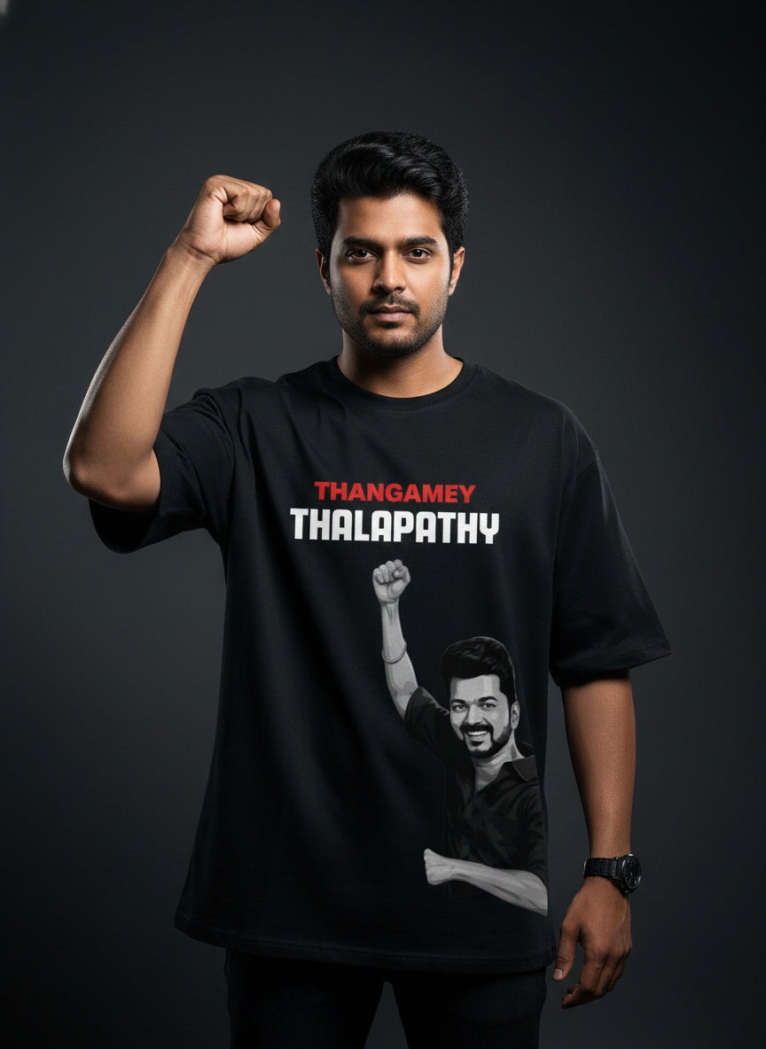 Thangamey Thalapathy Oversized Tee