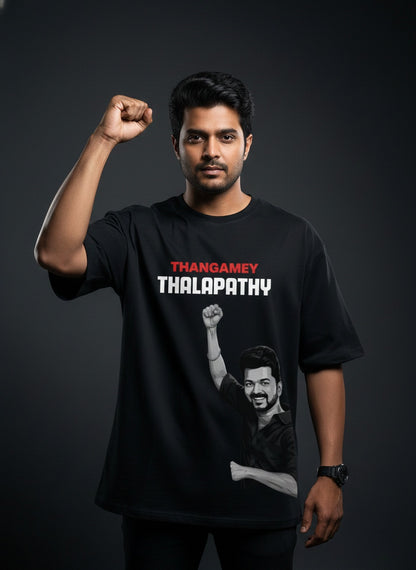 Thangamey Thalapathy Oversized Tee