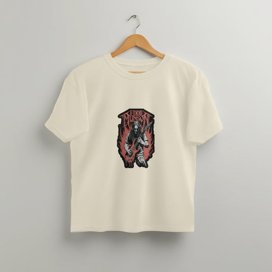 EDDIE MUNSON RETRO - Oversized Tee