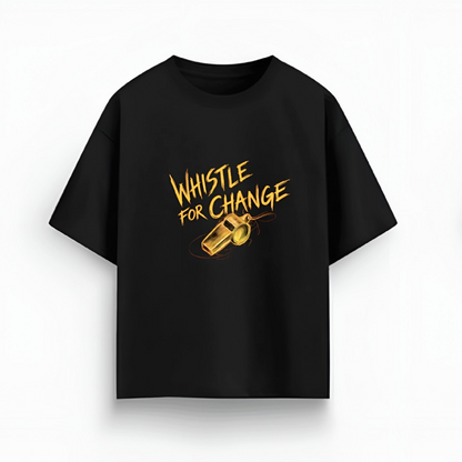 TVK Vijay: Whistle For Change – Oversized Tee