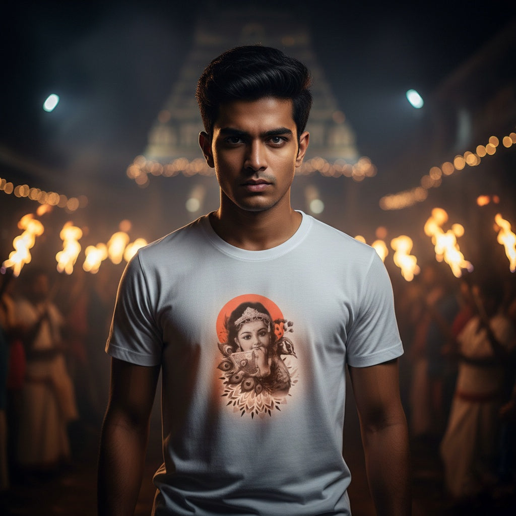 Murugan Graphic Print T-Shirt